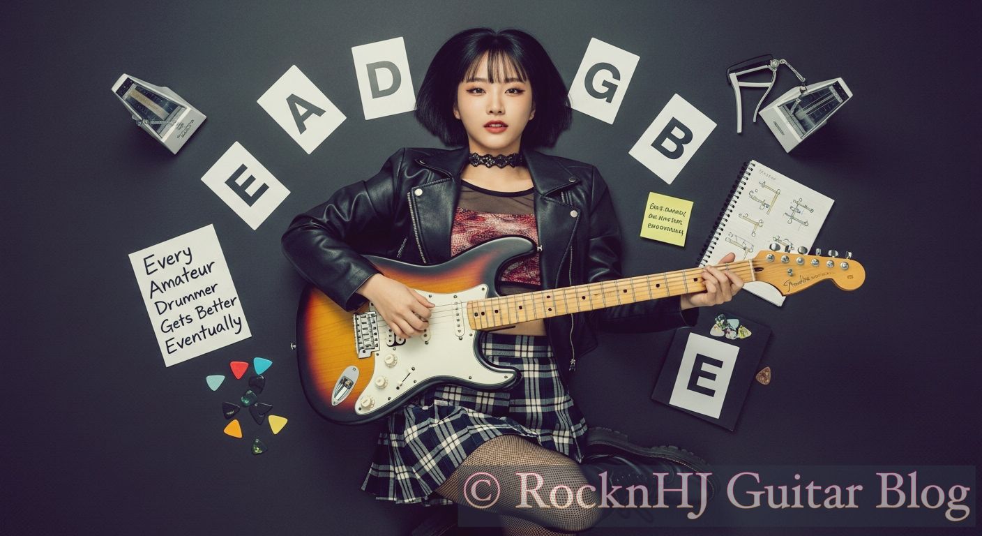 일렉기타 입문자가 반드시 알아야 할 음이름