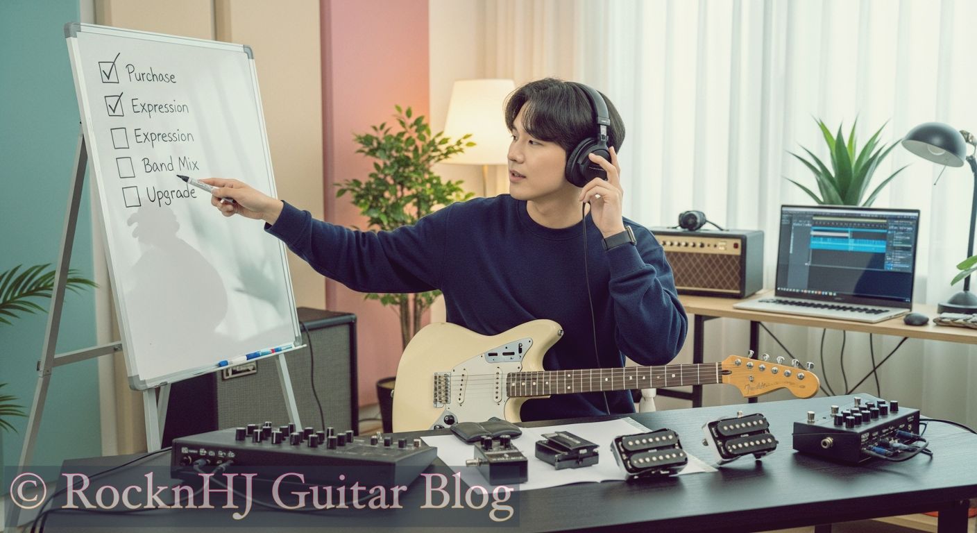 일렉기타 픽업 분석: 구조, 원리, 실전 활용법