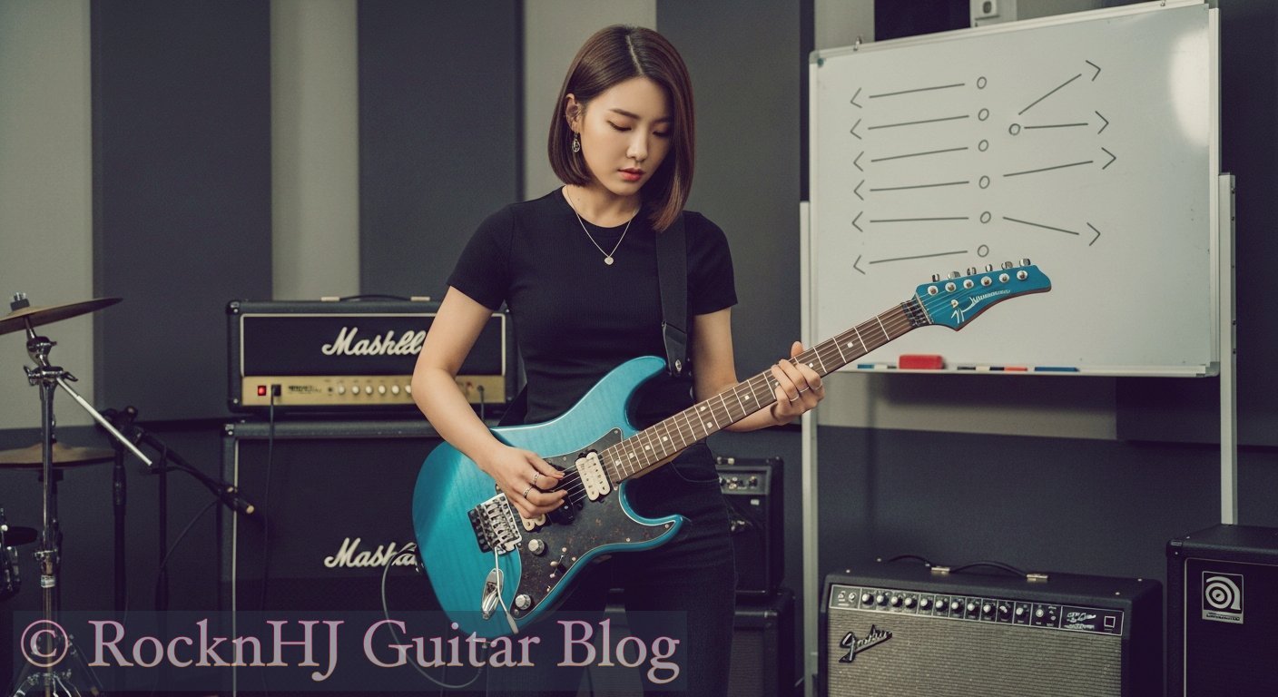 유튜브 일렉기타 독학