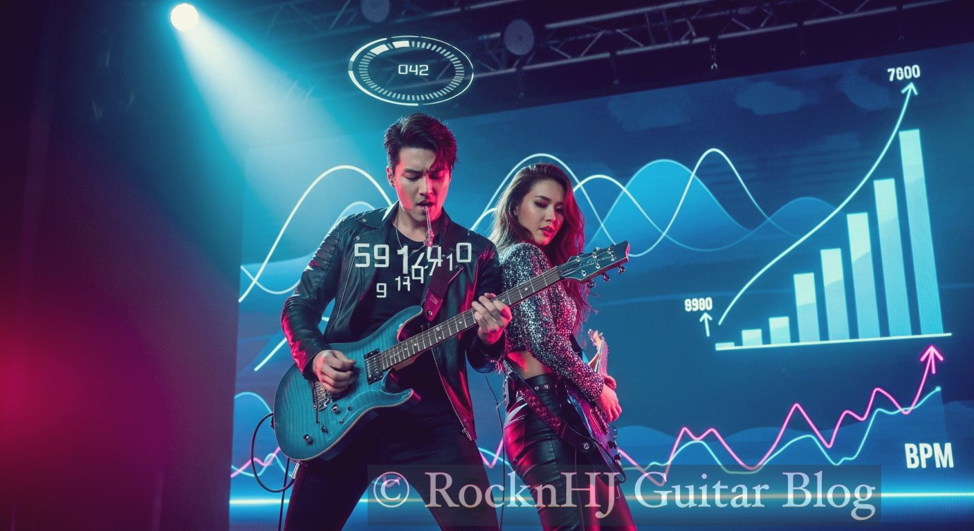 연습 일지의 힘 - 일렉기타 성장을 시각화 방법