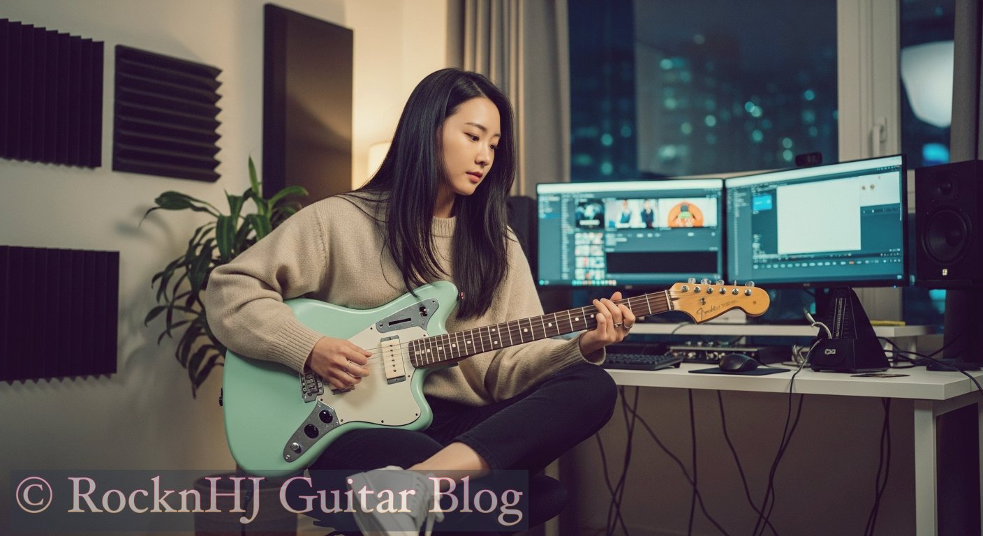 유튜브 일렉기타 독학