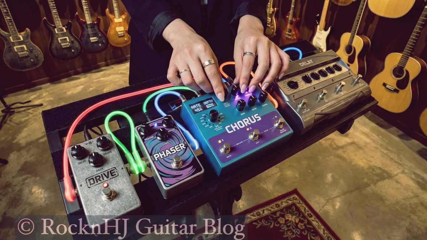 모듈레이션 이펙터- 6가지 종류와 노브 세팅법