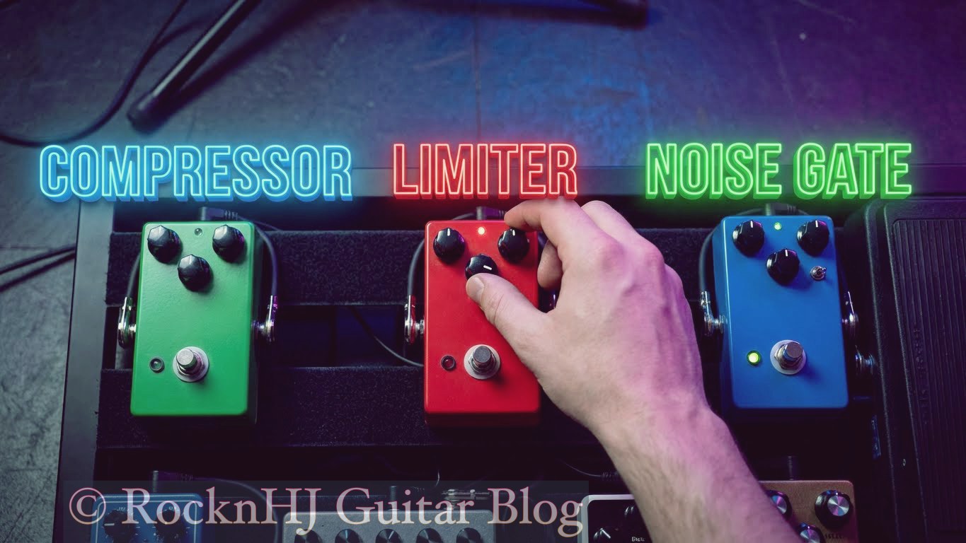 일렉기타 다이나믹계 이펙터  가이드