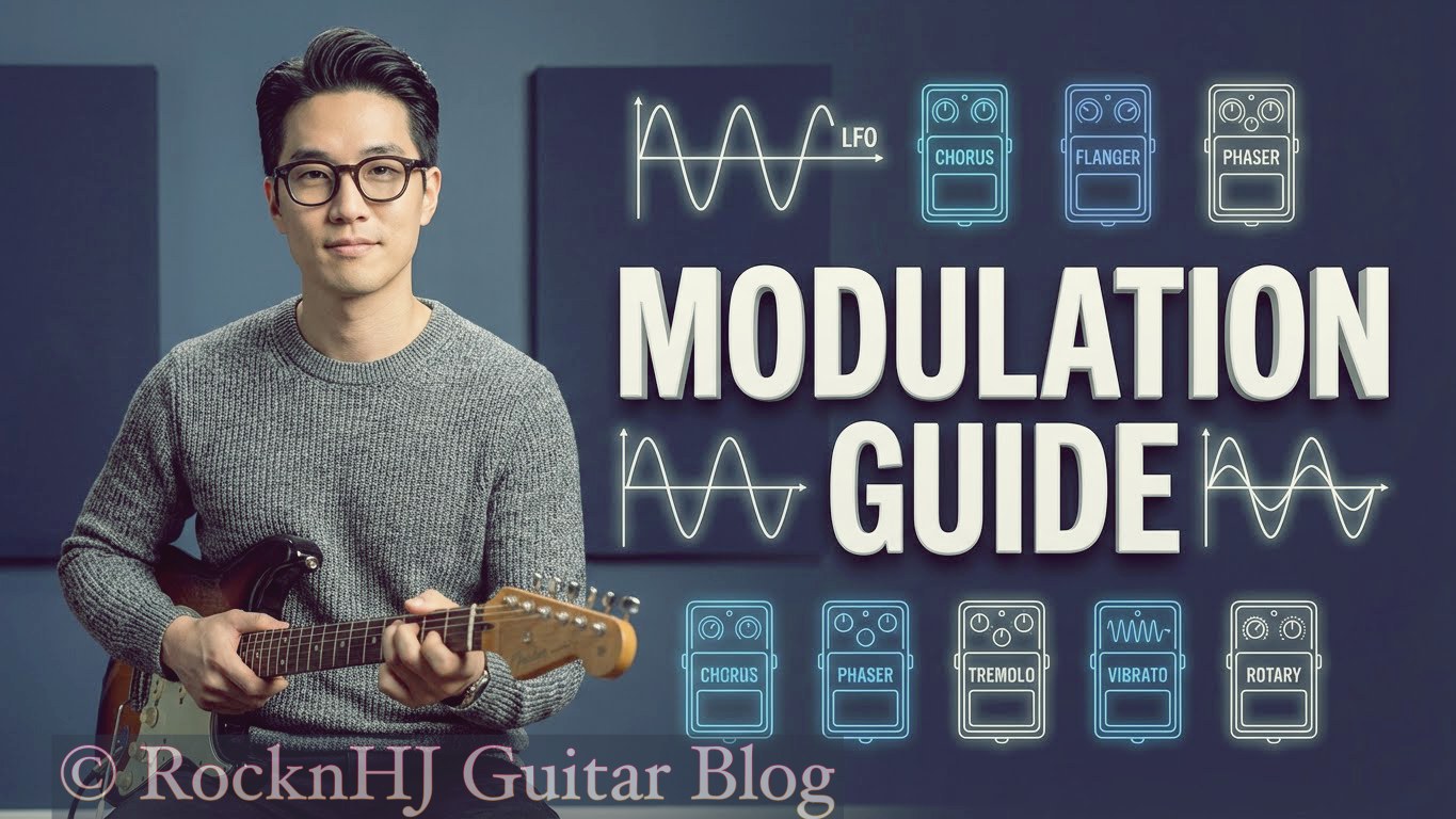 모듈레이션 이펙터- 6가지 종류와 노브 세팅법