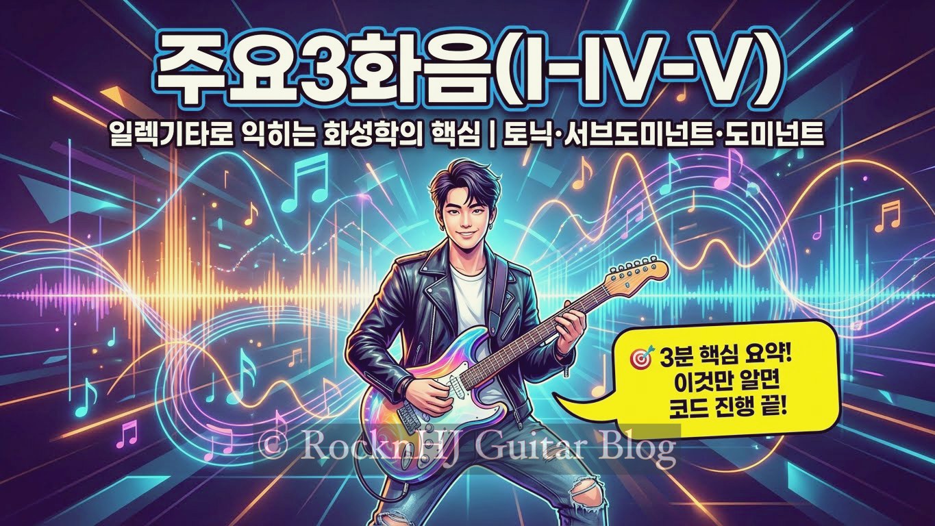 주요3화음(I-IV-V)