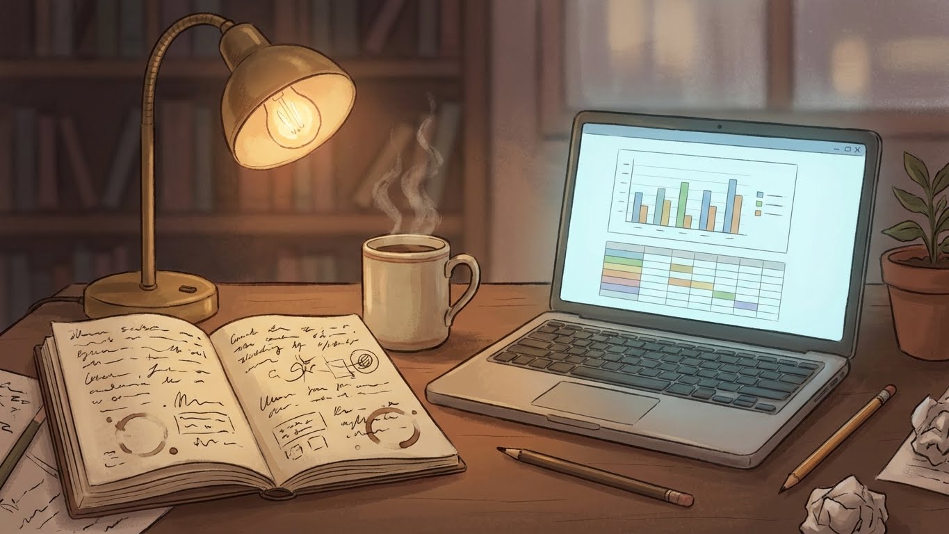 연습 일지의 힘 - 일렉기타 성장을 시각화 방법