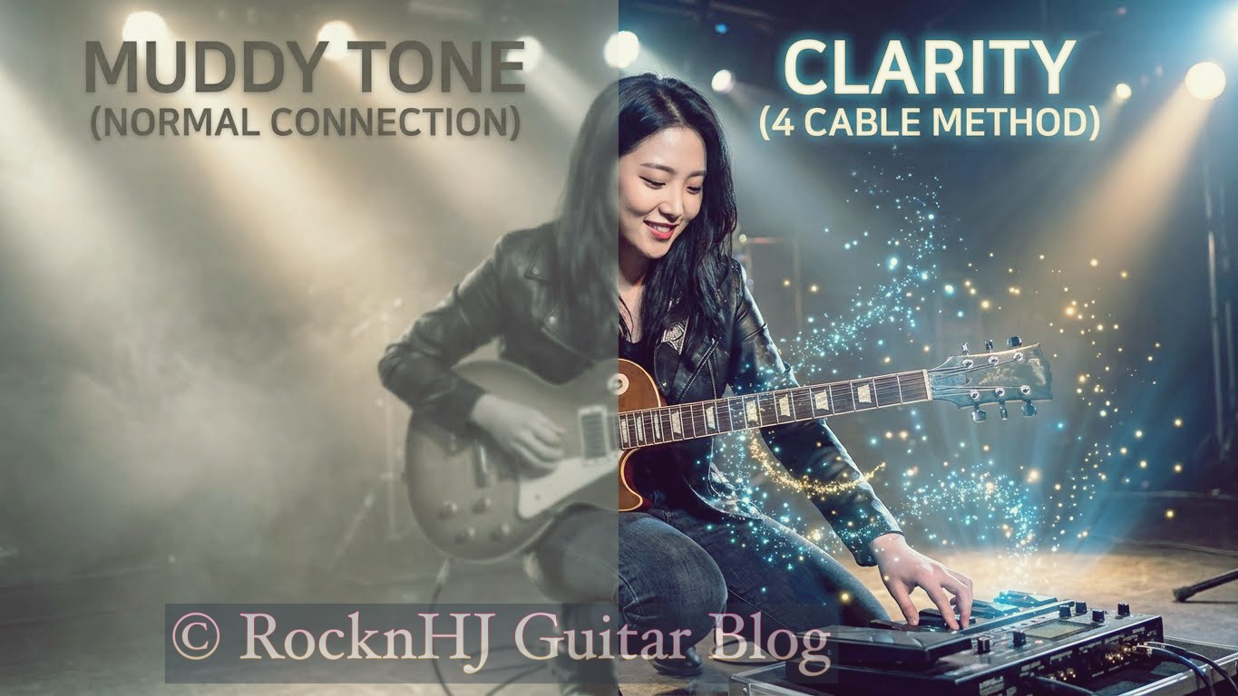 4 케이블 메소드(4CM) : 앰프+멀티이펙터