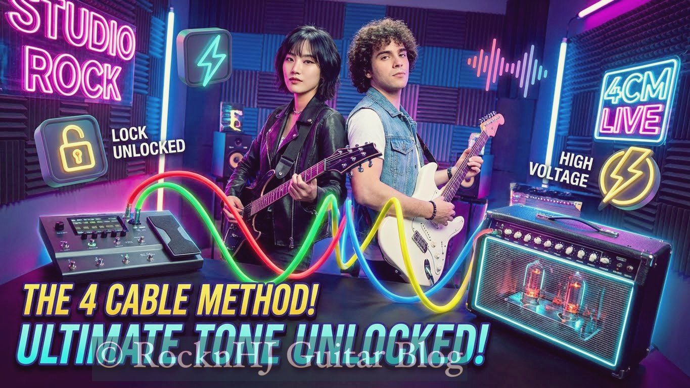 4 케이블 메소드(4CM) : 앰프+멀티이펙터