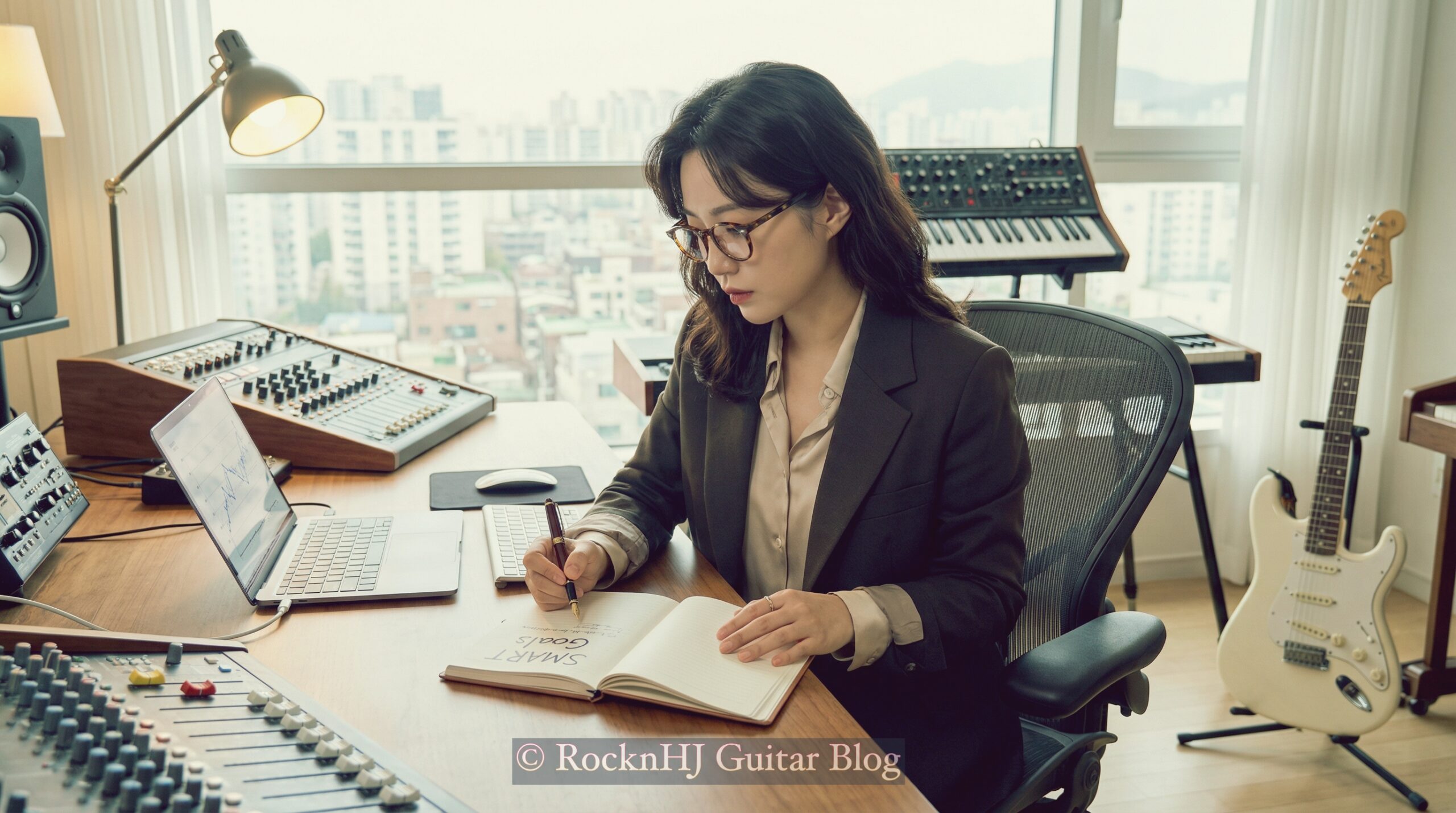 목표 없는 기타 연습은 산책이다 : SMART 목표 설정법으로 연습 효율 300%