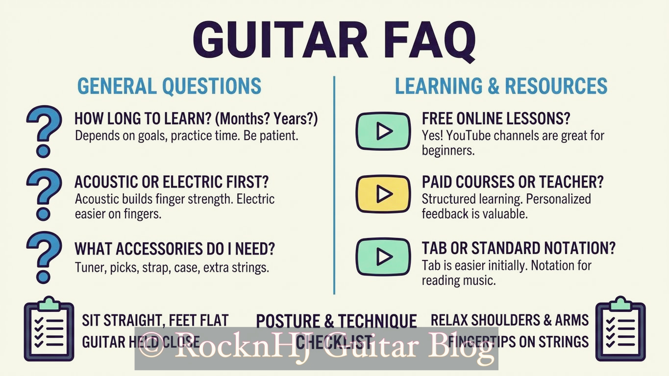일렉기타 독학, 정말 가능할까?